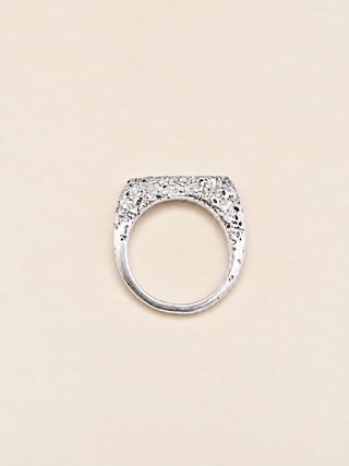 Flat Sand Signet | Ring