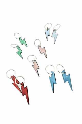 Reversible Lightening Bolts | Atlantic Blue