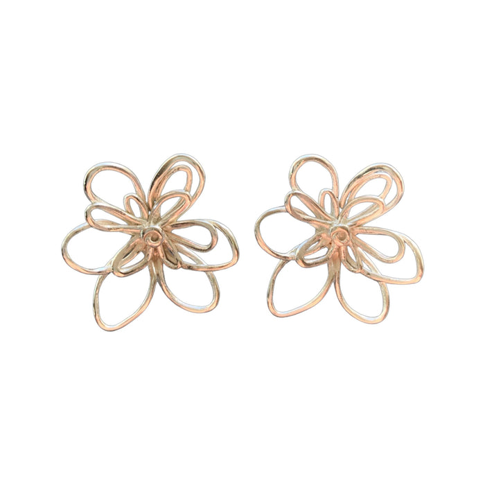 Undone Flower Earrings - Ready to ship