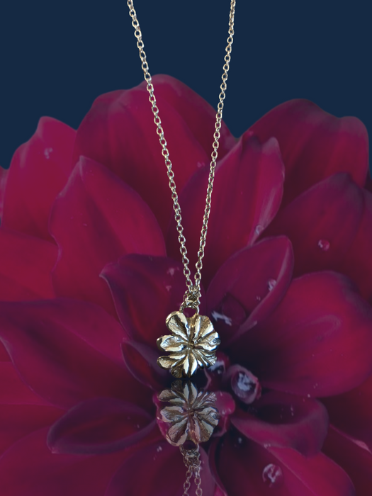 Dahlia Charm Necklace