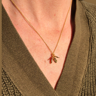 Dew Drop Charm Necklace