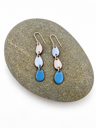 Rainfall Earrings | Ocean Mist