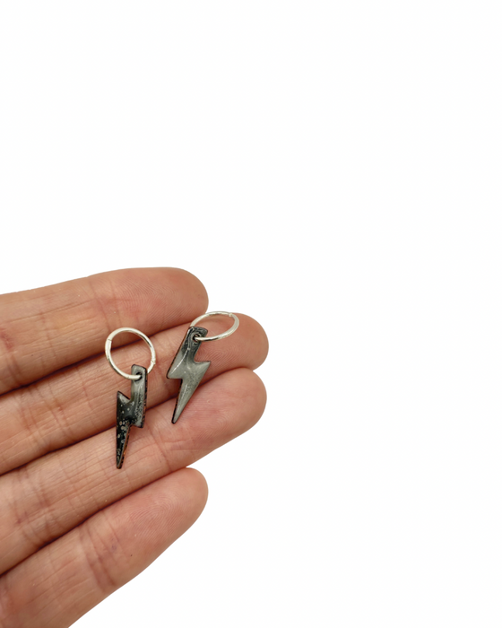 Reversible Lightening Bolts | Pastel Grey