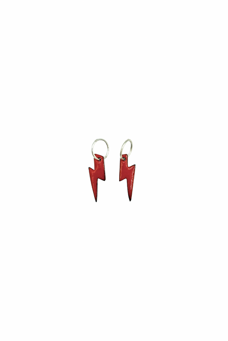Reversible Lightening Bolts | Bright Red