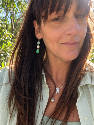 Rainfall Earrings | Tropical Waters