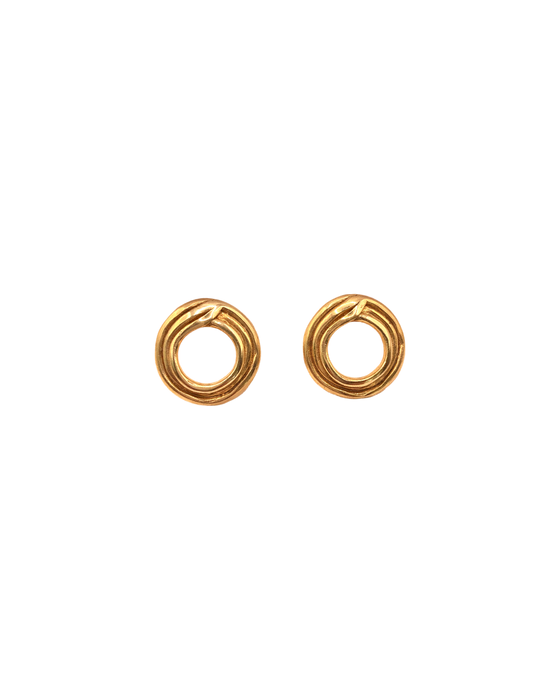 Gathered Earrings