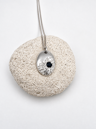 Sapphire Sand Signet | Necklace
