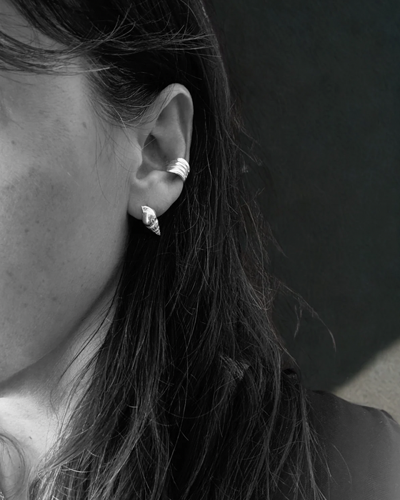 Scalloped Organic Ear Cuff