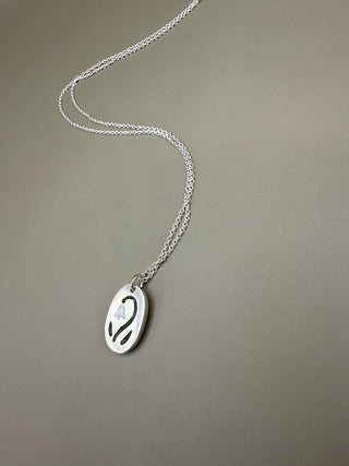 Lily Of The Valley pendant- Ready to ship