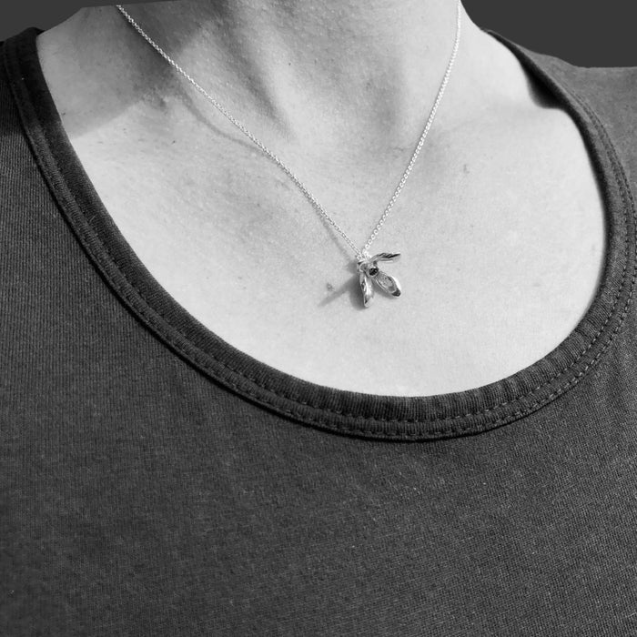 Dew Drop Charm Necklace