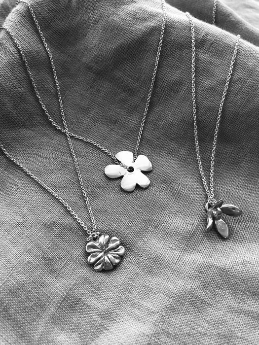 Dahlia Charm Necklace