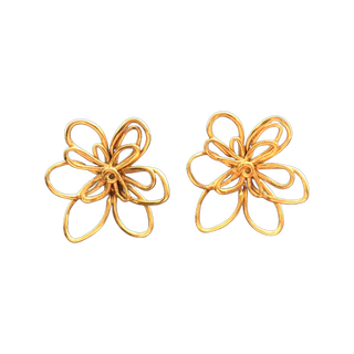 Undone Flower Earrings