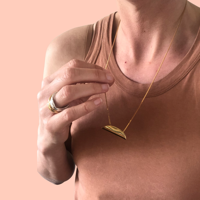 Long Wrapped Necklace - Ready to ship