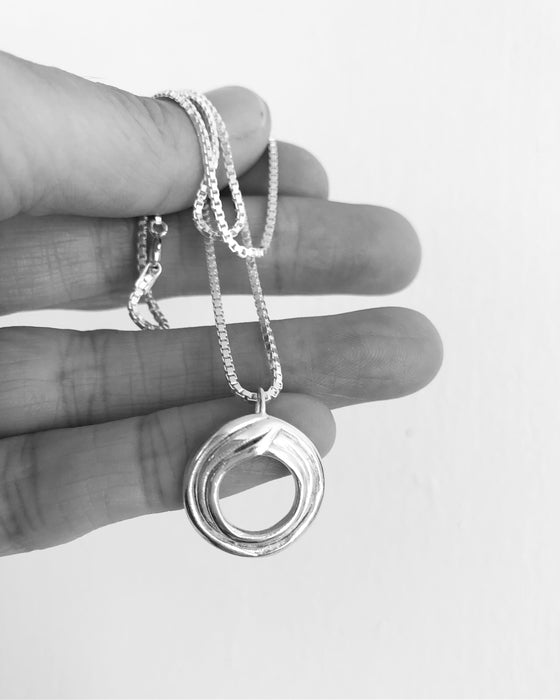 Gathered Pendant - Ready to ship