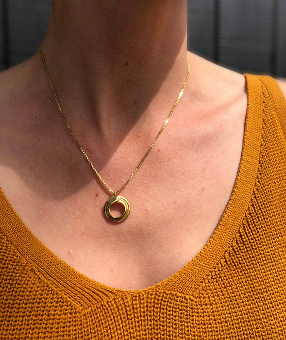 Gathered Pendant