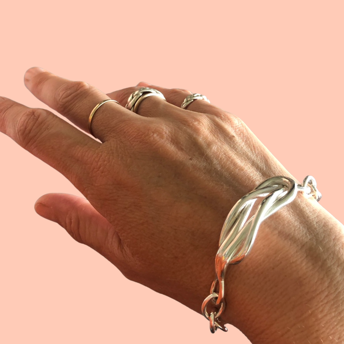 Slip Knot Bracelet - Ready to ship
