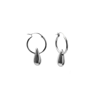 Pear Drop Hoops