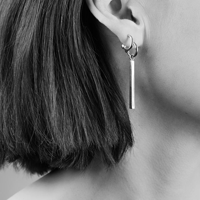 Short Road Earrings